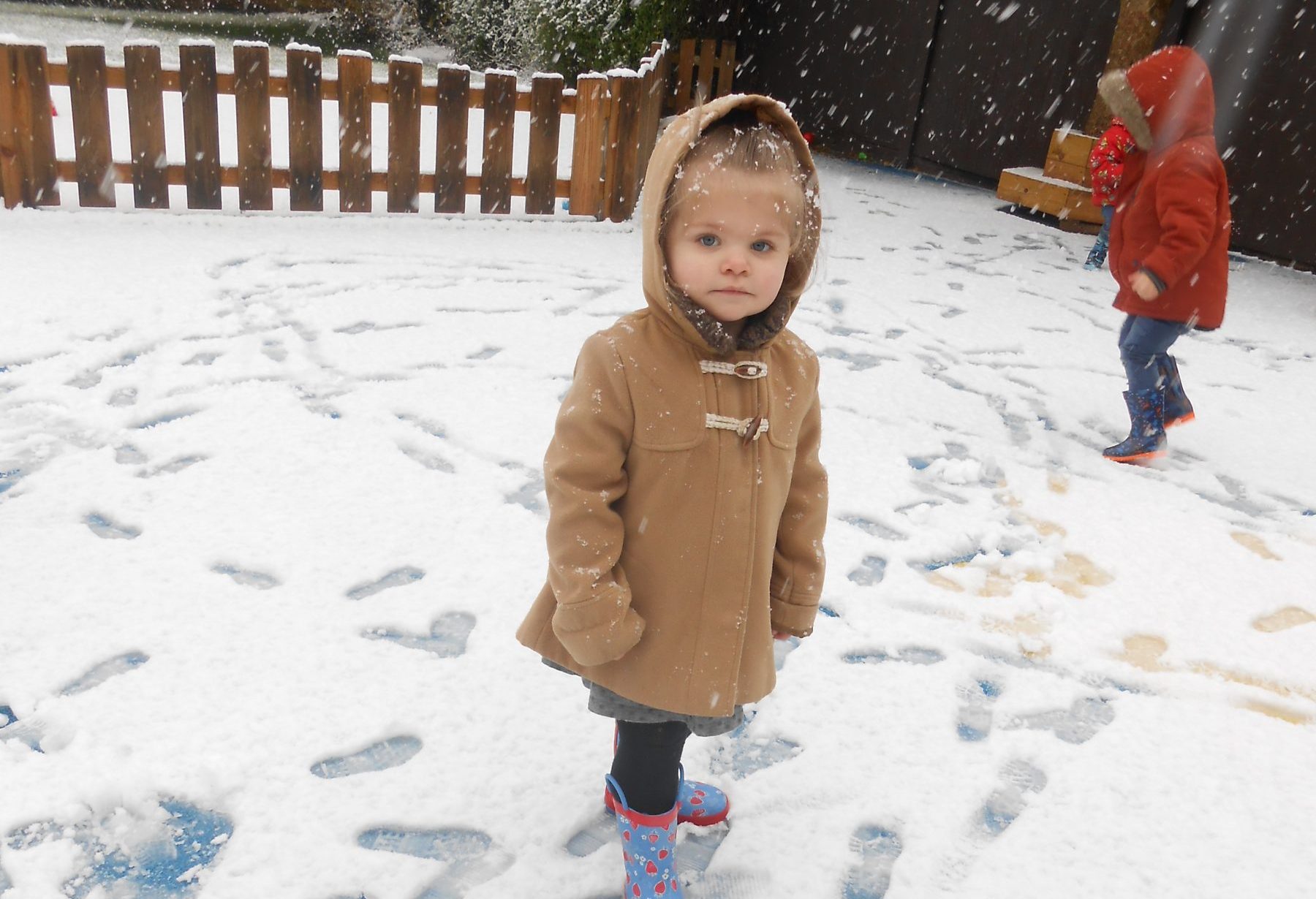 The Magic Of Snow at Children 1st Grantham and Main Street Children