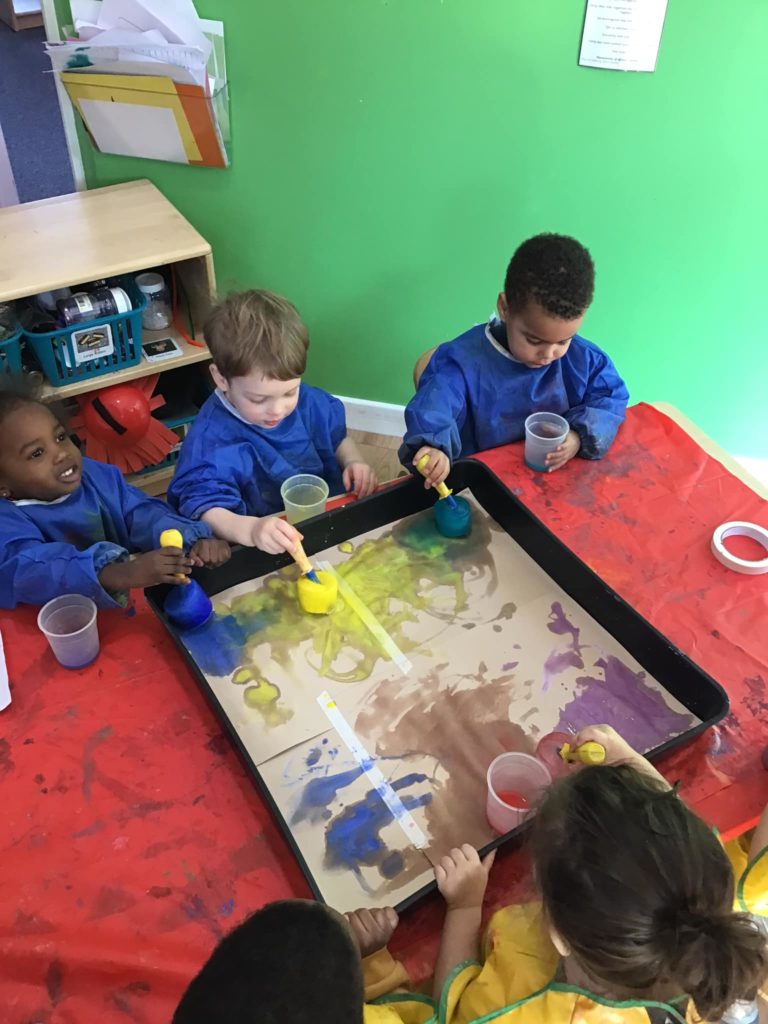 Tasting, Smelling and Touching at Children 1st Leicester Children