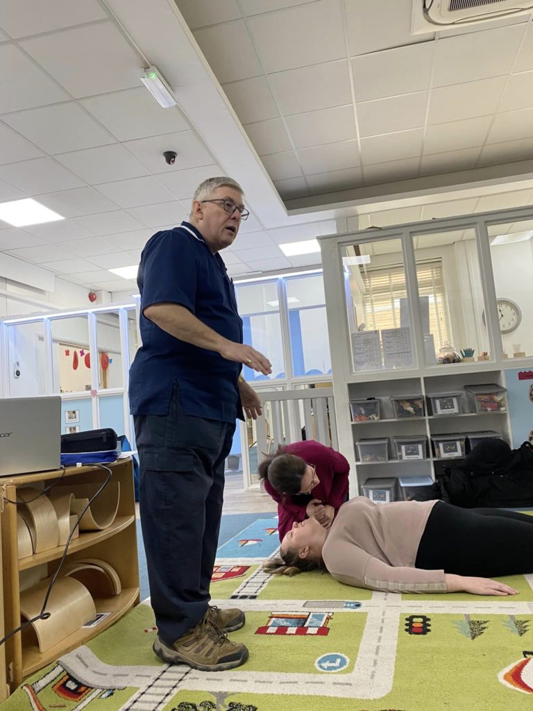 First Aid Training at Children 1st Sheffield Children 1st Day Nurseries