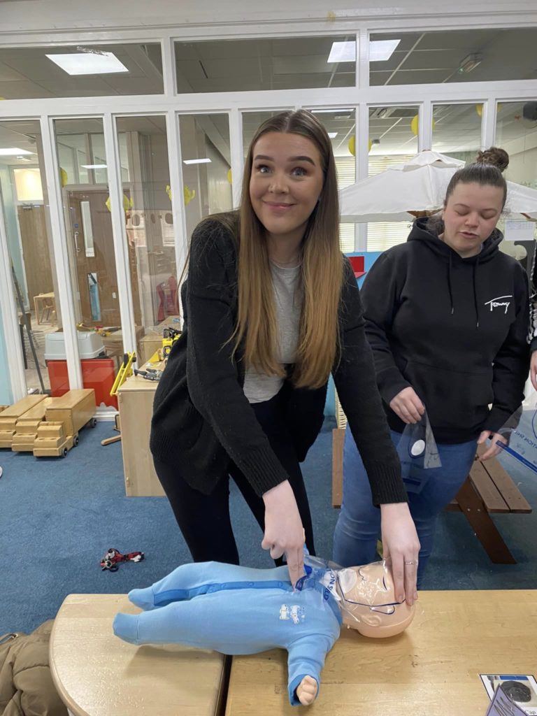 First Aid Training at Children 1st Sheffield Children 1st Day Nurseries