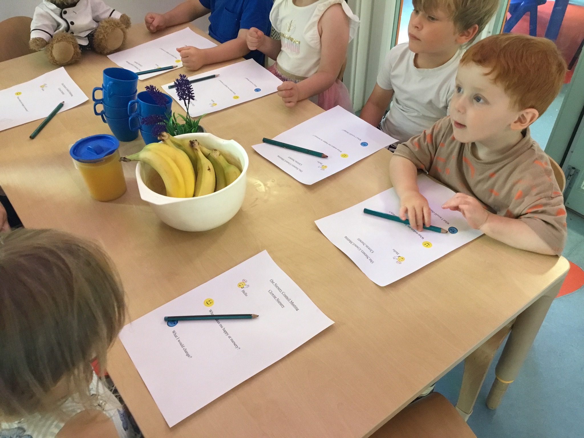 Nursery Council Handovers at Children 1st Clowne and Chesterfield